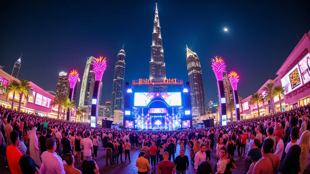 Top 10 Must-See Live Music Events in Dubai This Month