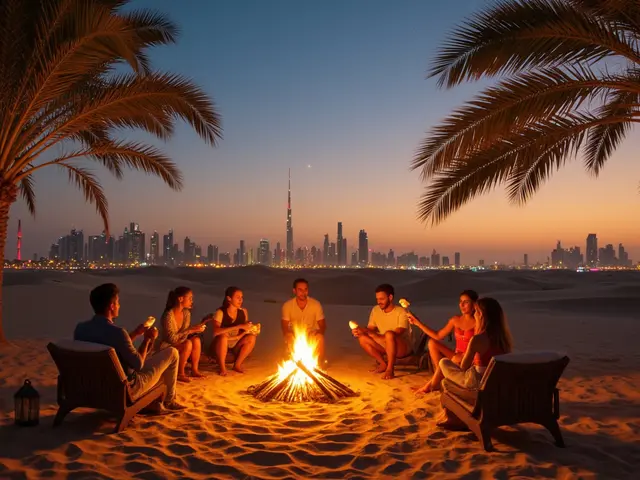 Top Dubai Parks for a Cozy Bonfire Night Under the Stars