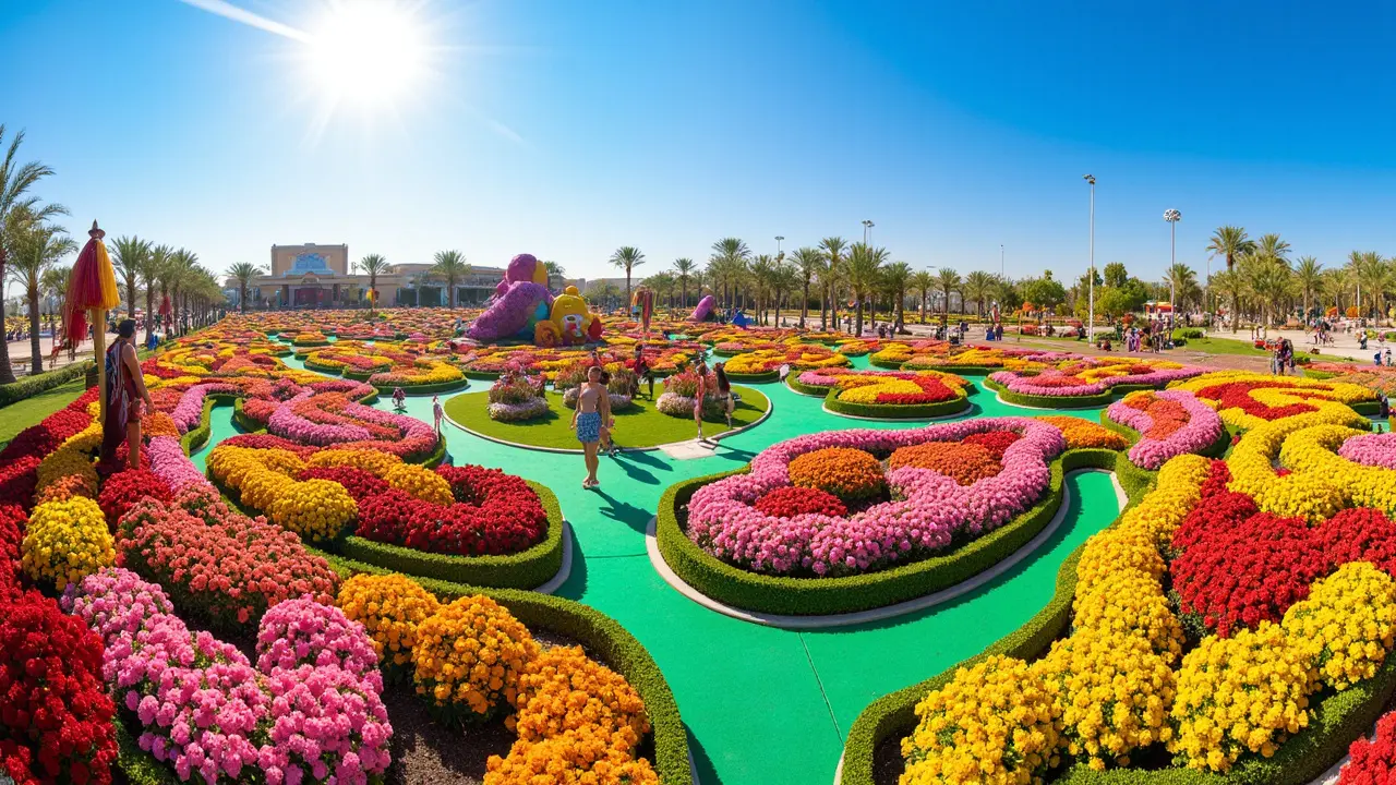 Dubai Miracle Garden: Step into Spring All Year Round