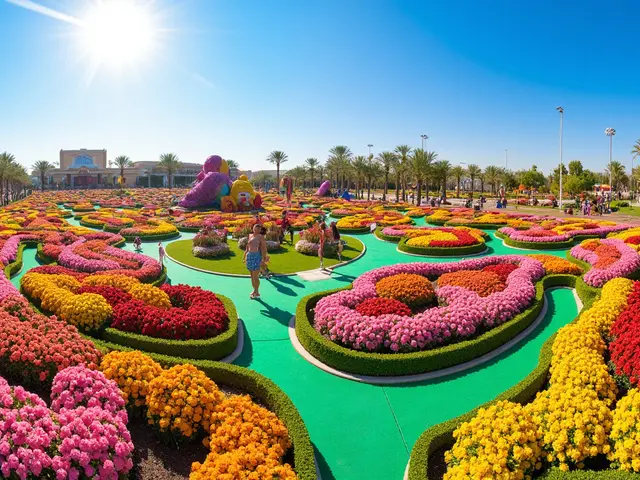 Dubai Miracle Garden: Step into Spring All Year Round