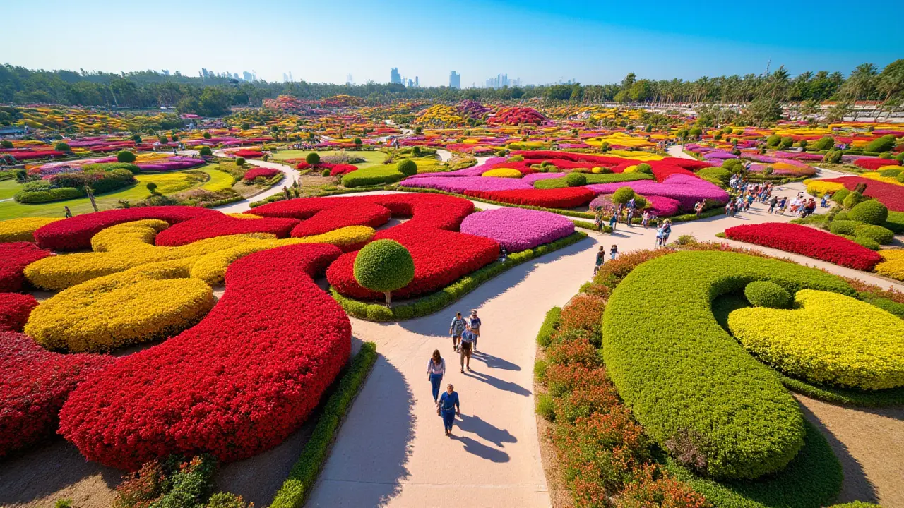 Dubai Miracle Garden: Dubai's Must-See Floral Attraction