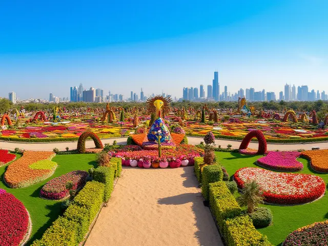 Dubai Miracle Garden: A Vibrant Oasis of Flowers and Art