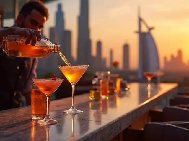 Best Cocktail Lounges with a View for Sunset Sips in Dubai