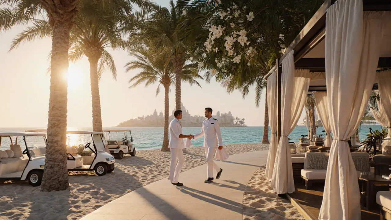 A Day in the Life at a Luxury Beach Club in Dubai