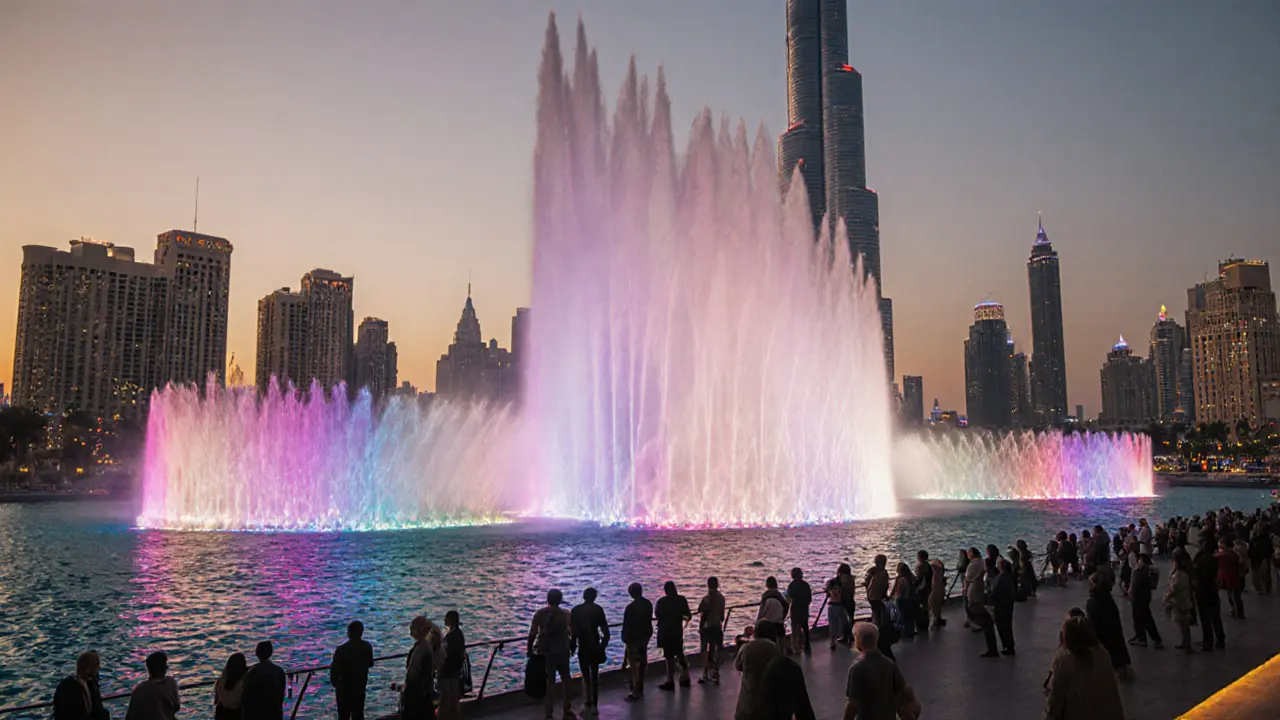 The Dubai Fountain: A Dazzling Display of Water Choreography