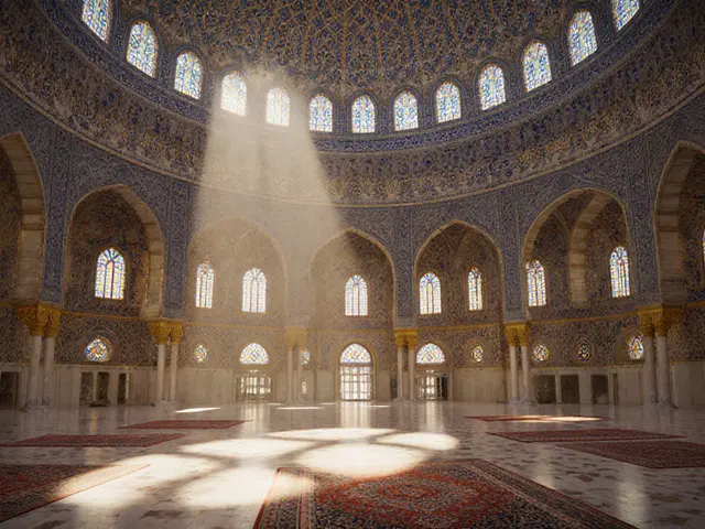 Discovering the Beauty of Jumeirah Mosque's Interiors