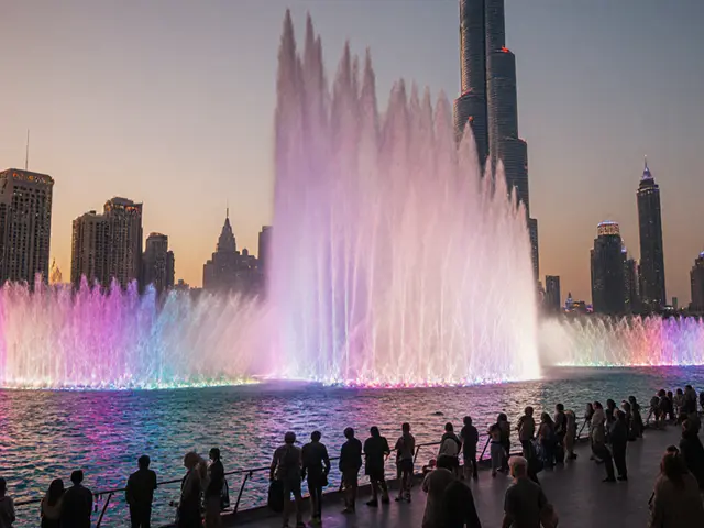 The Dubai Fountain: A Dazzling Display of Water Choreography