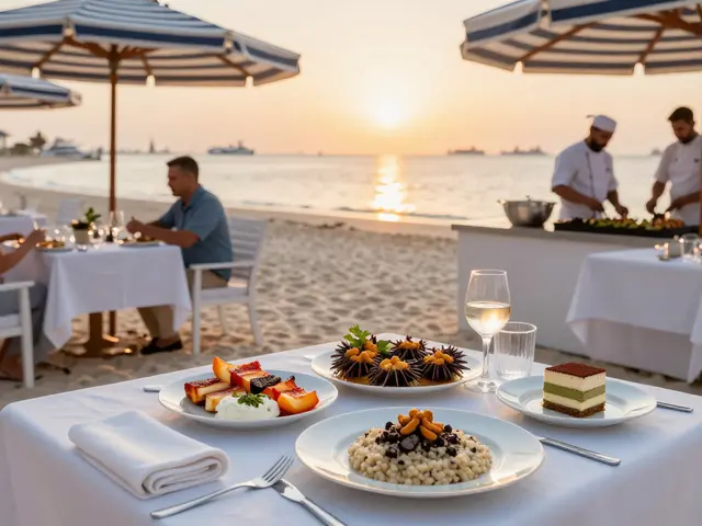 Dubai’s Best Beach Clubs with the Most Diverse Culinary Offerings