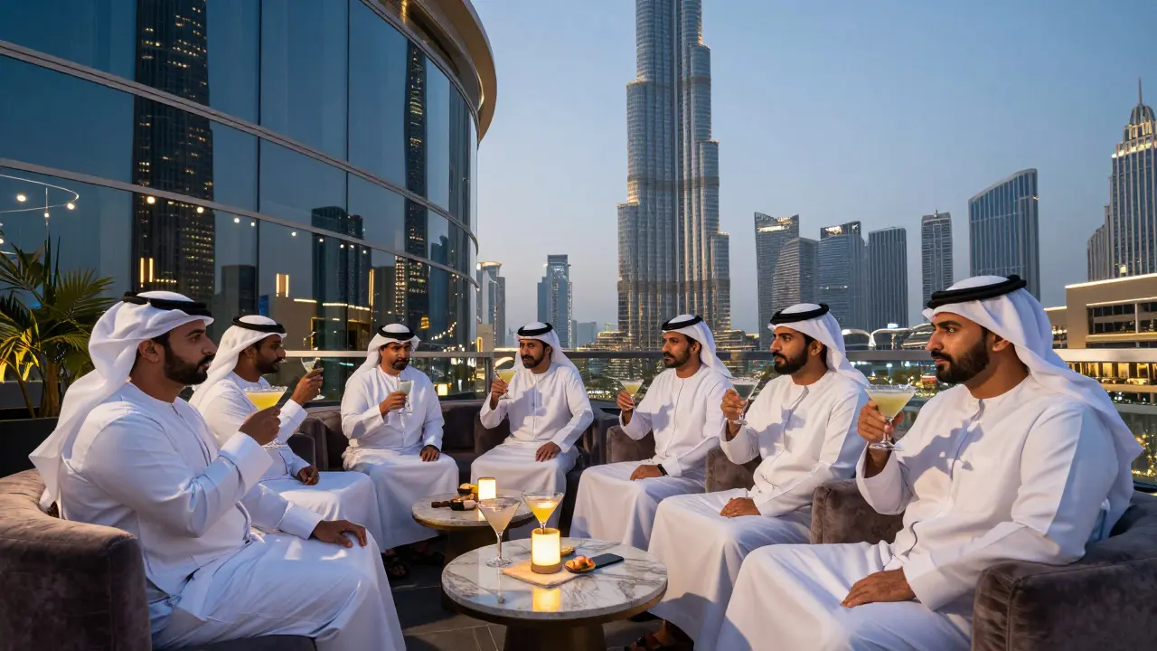 The Best Rooftop Bars for People Watching in Dubai